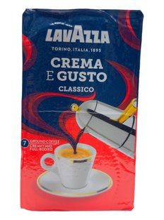 Кава мелена (заварна) Lavazza E gusto Classico 250 г 7000-1185 фото