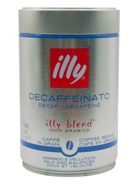 Кава зернова (без кофеїну) illy-decaffeinato 250 г 7000-1187 фото