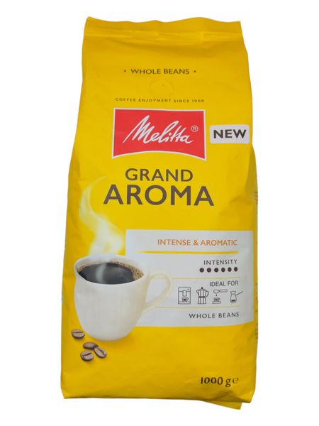 Кава зернова Melitta Grand Aroma, 1 кг 5001-141024-12 фото