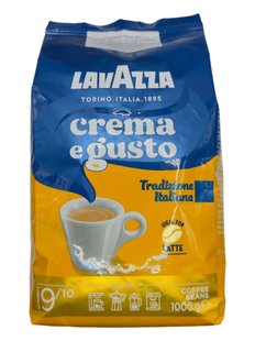 Кава зернова Lavazza Crema e gusto, 1 кг 5001-141024-13 фото