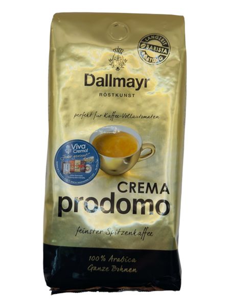 Кофе зерновой Dallmayr Crema prodomo 1 кг 7000-1244 фото