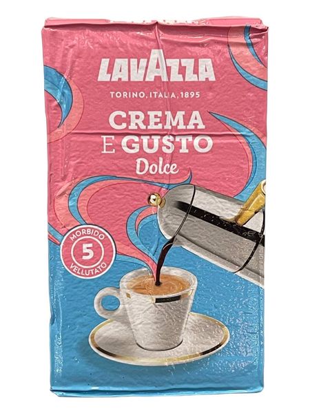 Кофе Lavazza Crema Gusto Dolce ( заварной -0.250гр) 1143 фото