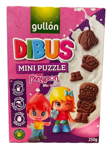 Печенье GULLON DIBUS Mini PinyPon  1335 фото