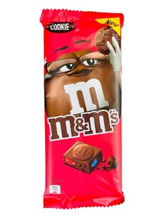 Шоколад молочний з печивом та кольоровим драже Емемдемс M&M's cookie   1612 фото