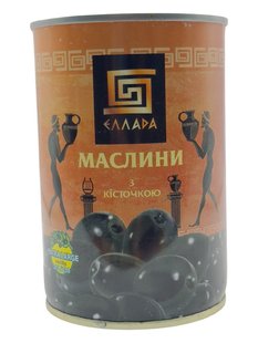 Маслины с косточкой Ellada 850 мл 7000-1297 фото