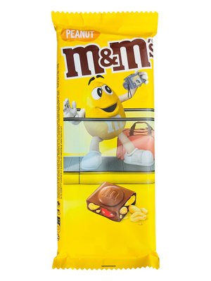 Шоколад M&M's Chocolate Bar Peanut 1613 фото