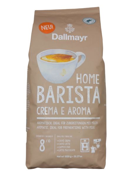 Кофе зерновой Dallmayr Barista Crema 1 кг 7000-1246 фото