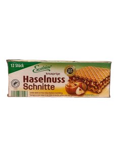 Вафлі Excelsior knusprige Haselnuss Schnitte  1338 фото