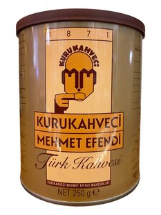 Кава Турецька MEHMET EFENDI ( заварна-0.250гр) 1147 фото