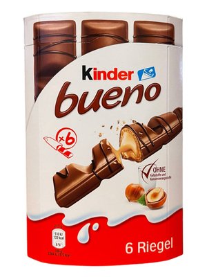 Батончики Kinder Bueno Milk Chocolate 1342 фото
