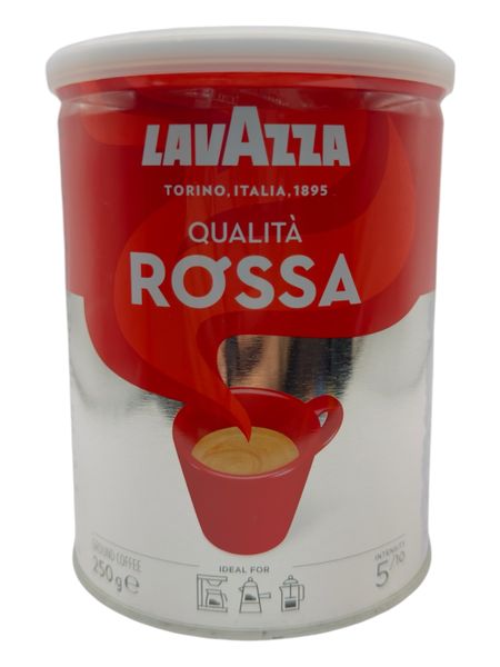 Кава мелена (заварна) з/б Lavazza Rossa 250 г 7000-1197 фото