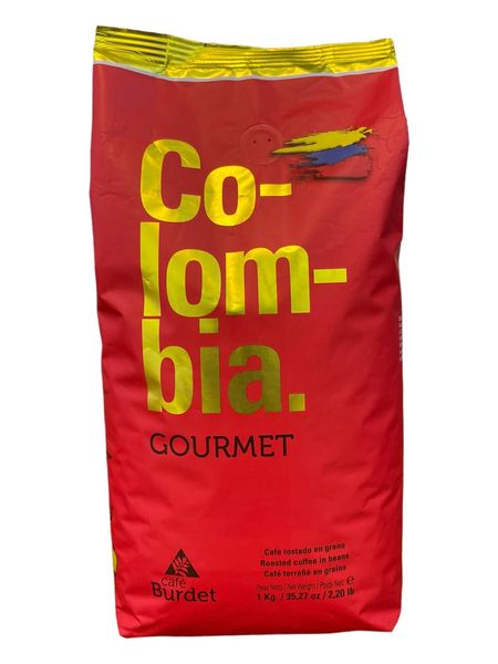 Кава Cafe Burdet Colombia Gourmet  ( Зерно 1000гр) 1103 фото