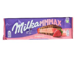 Шоколад полуниця Мілка Milka mmMax strawberry  1800 фото