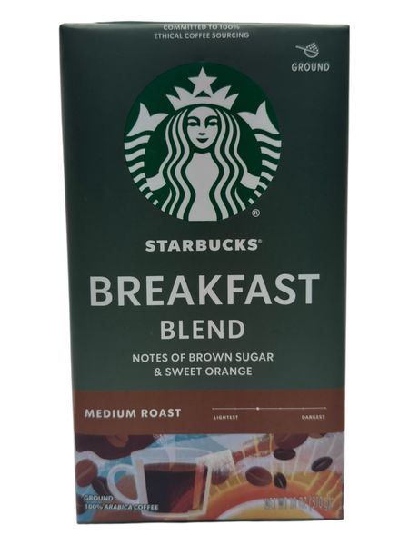 Кава мелена(заварна) Starbucks Breakfast Blend 500 г 7000-1204 фото