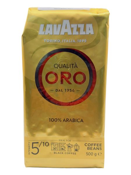 Кава зернова Lavazza Oro, 500 г 5001-141024-28 фото