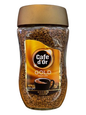 Кава  CAFE D’OR GOLD (розчинна-200гр) 1162 фото
