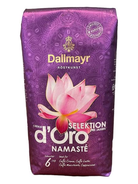 Кофе Dallmayr Namaste d'Oro Selection (зерно 1000 гр) 1107 фото