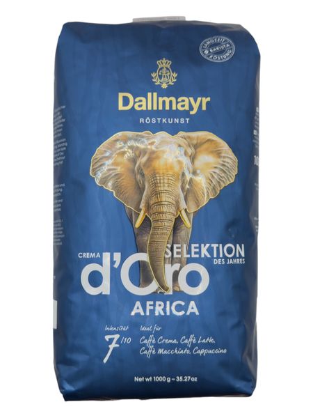 Кава зернова Dallmayr d’oro Africa, 1 кг 5001-141024-30 фото