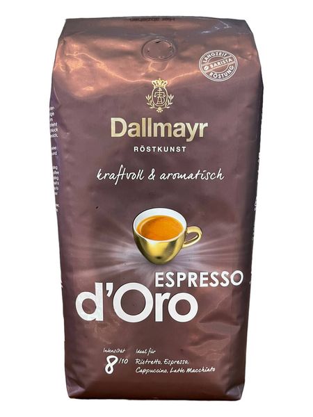 Кава  Dallmayr Espresso D`oro  ( зерно 1000 гр) 1108 фото