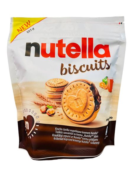 Печенье с сердечками Ferrero Nutella Biscuits 1400 фото