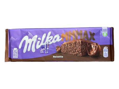Шоколад горіховий крем Мілка Milka mmMax noisette  1806 фото