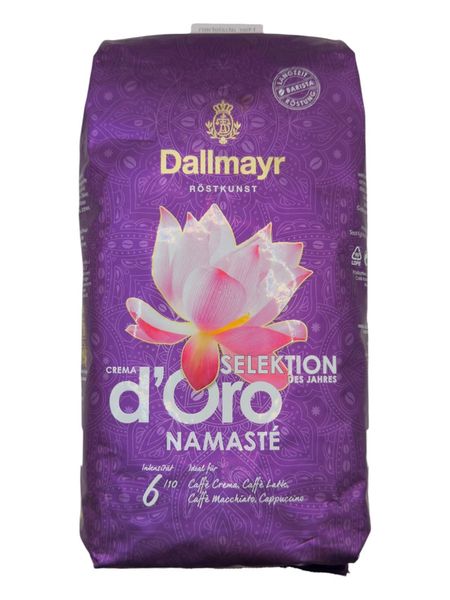 Кофе зерновой Dallmayr d’Oro Namaste, 1 кг 5001-141024-31 фото