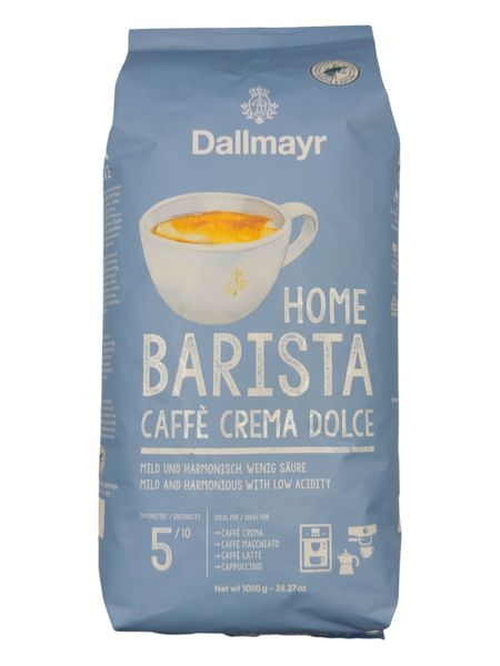 Кава зернова Dallmayr Barista Cafe Crema Dolce, 1 кг 5001-141024-32 фото