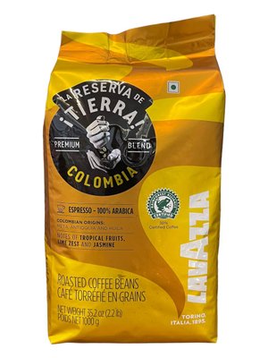 Кава Lavazza Tierra Colombia (зерно 1000 гр) 1111 фото