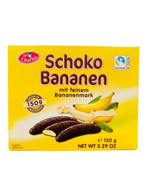 Банани в шоколаді (Schoko bananen -150г) 1405 фото