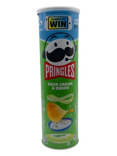 Чіпси Pringles (Сметана та зелень) 160 г 7000-1231 фото