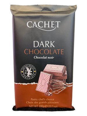 Чорний шоколад Cachet 53% какао 2016 фото