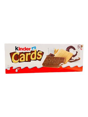 Шоколадні вафлі Kinder Cards 1510 фото