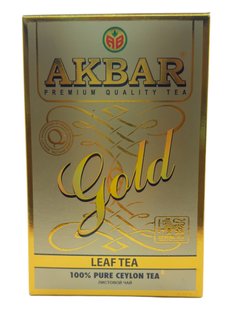 Чай Крупно листовой Akbar Gold, 500 г 7004-199 фото