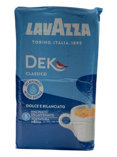 Кава мелена (заварна) lavazza Dek 250 г 7000-1169 фото