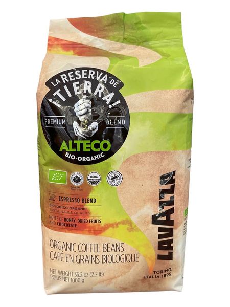 Кофе Lavazza Tierra BIO ORGANIC ALTECO (зерно 1000 гр) 1120 фото