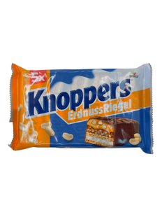 Батончики Knoppers з арахісом 200 г 7000-1275 фото