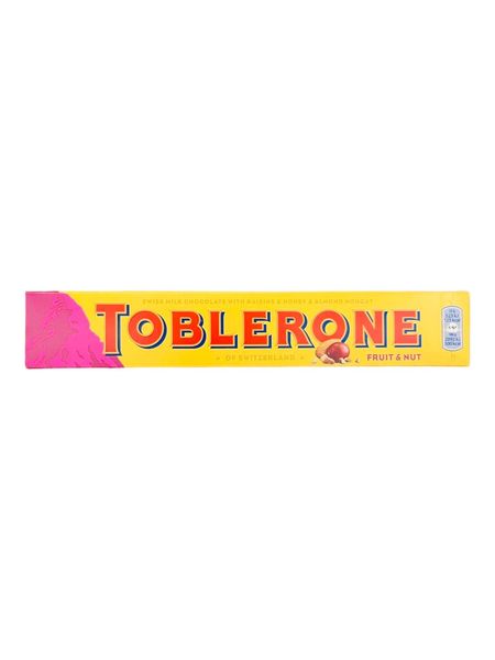 Toblerone с изюмом, медом и миндальной нугой 1502 фото