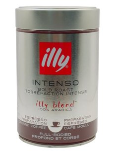 Кава мелена (заварна) illy-intenso 250 г 7000-1181 фото