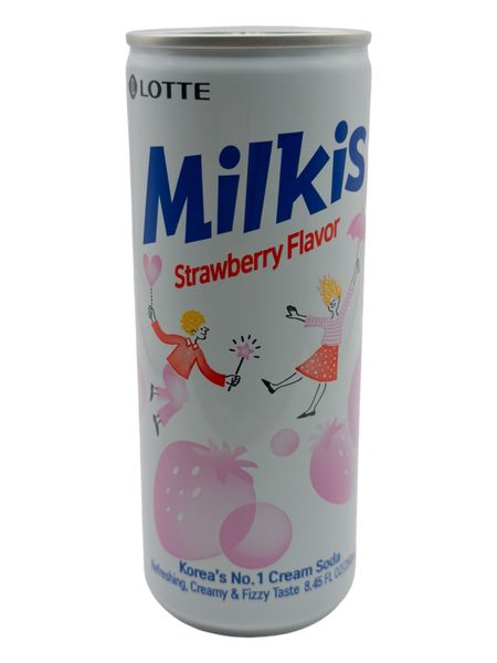 Напій газований Milkis strawberry 220 мл 7000-1233 фото