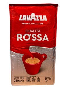 Кофе Lavazza Rossa (молотый заварной -0.250гр) 1135 фото