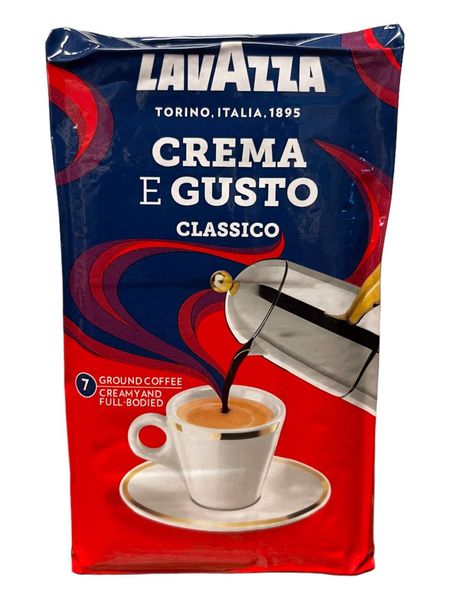 Кава Lavazza Crema Gusto ( заварна 0.250гр) 1136 фото