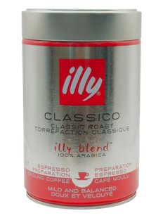 Кава мелена (заварна) illy-Classico 250 г 7000-1184 фото