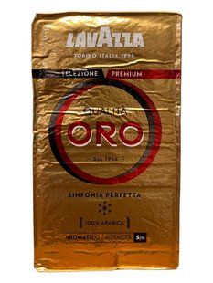 Кофе Lavazza ORO ( заварной -0.250гр)  1137 фото