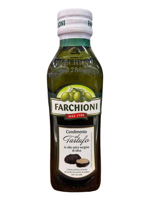 Оливкова олія з чорним трюфелем (Farchioni Condimento al Tartufo 0. 250 л) 1326 фото